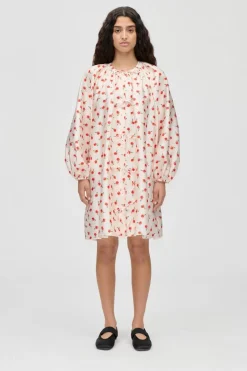 Stine Goya 2067 Flat Textured Poly, Voluminous Bow Dresssg-ps26-d150-2067< Kjoler