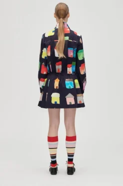 2340 Midweight Cotton, Pullover Parka Dresssg-aw25-d174-2340*Stine Goya Discount