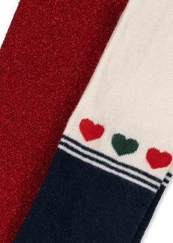 Konges Sløjd 2 Pack Lurex Tights Ks104171<Børn Strømper & Strømpebukser