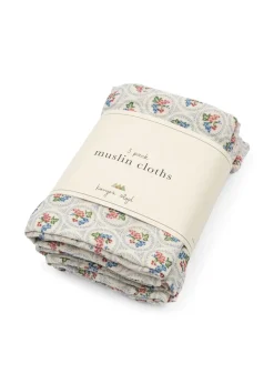 3 Pack Muslin Cloth Gots Ks104186*Konges Sløjd