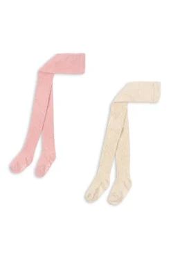 Konges Sløjd 2 Pack Rib Tights Ks103648<Børn Strømper & Strømpebukser