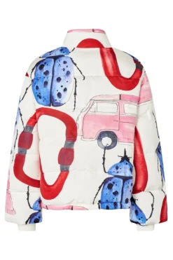 2424 Printed Tech, Long Sleeve Puffersg-aw25-j057-2424*Stine Goya New