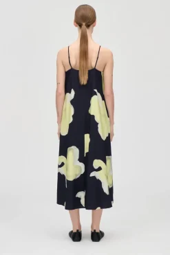 Stine Goya 2450 Printed Viscose, Floral Long Dresssg-ps26-d207-2450< Kjoler