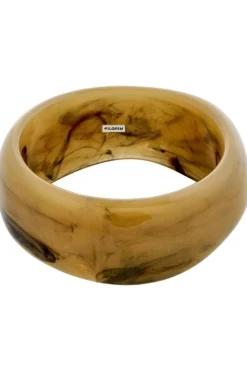 Pilgrim Aase Maxi Bangle Green 262520122< Armbånd