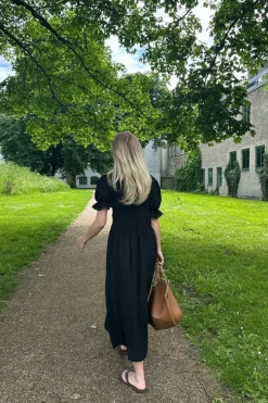 BYIC Adelic Long Ss Dress< Kjoler