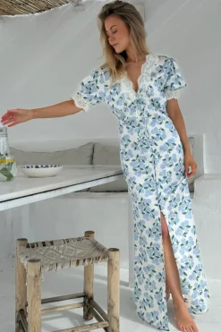 Agneteic Long Dress A23810*BYIC Hot