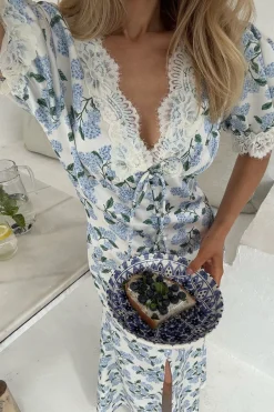 Agneteic Long Dress A23810*BYIC Hot