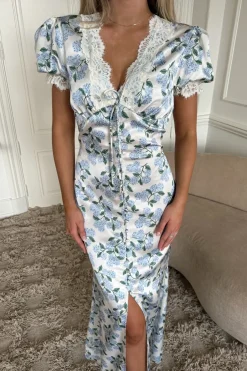 Agneteic Long Dress A23810*BYIC Hot