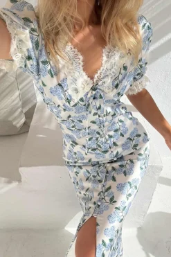 Agneteic Long Dress A23810*BYIC Hot