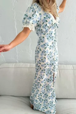 Agneteic Long Dress A23810*BYIC Hot