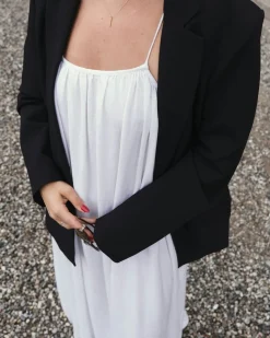 Neo Noir Allie Soft Linen Dress< Kjoler