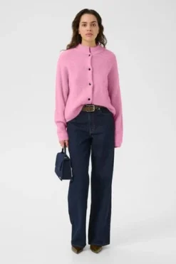 Gestuz Alphagz Short Cardigan 10906463< Cardigans|Ammevenligt Tøj