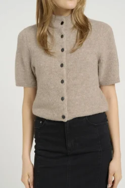 Alphagz Ss Short Cardigan*Gestuz Hot