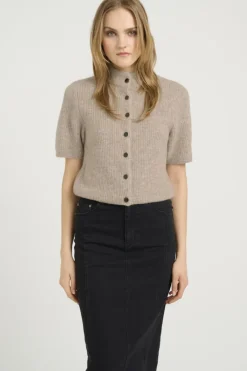 Alphagz Ss Short Cardigan*Gestuz Hot