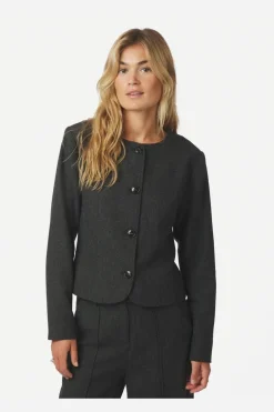 Amanda Herringbone Jacket 165445*Neo Noir New