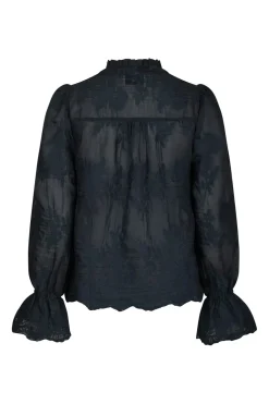 Neo Noir Amara Big Embroidery Blouse 163032< Bluser & Skjorter