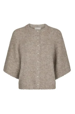 Amaya Fluffy Knit Cardigan 167529*Neo Noir Sale