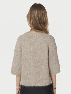 Amaya Fluffy Knit Cardigan 167529*Neo Noir Sale