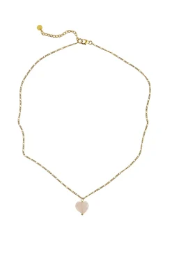 Stine A Amour Necklace Rose Quartz< Halskæder