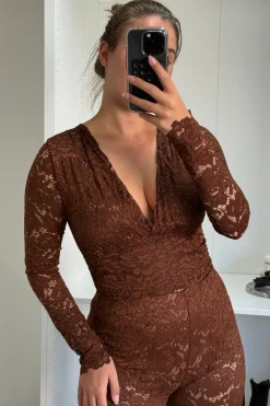 A-bee Anabella Bodystocking< Nattøj & Lingeri|Bluser & Skjorter