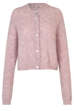 Andrea Knit Rib LS Cardigan 60126*Second Female Online