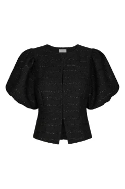 Neo Noir Anela Boucle Blouse 166958< Bluser & Skjorter|Ammevenligt Tøj