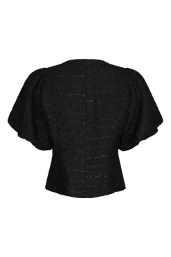 Neo Noir Anela Boucle Blouse 166958< Bluser & Skjorter|Ammevenligt Tøj