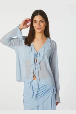 Anika Mesh Blouse 165644*Neo Noir Sale