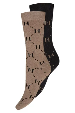 Hype The Detail Ankle In Box 2-P 21554-75< Strømper & Strømpebukser