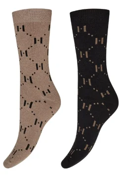 Hype The Detail Ankle In Box 2-P 21554-75< Strømper & Strømpebukser