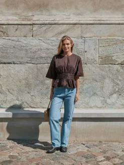 Neo Noir Annegret Poplin Blouse 162365< Bluser & Skjorter