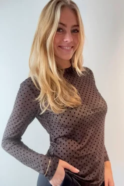 Continue Annie Mesh Dott 15067< Bluser & Skjorter