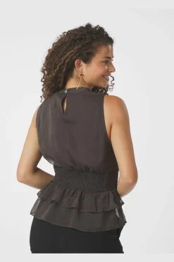 Neo Noir Ansol Solid Chiffon Top 166671< T-Shirts & Toppe