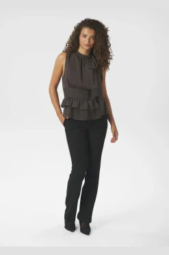 Neo Noir Ansol Solid Chiffon Top 166671< T-Shirts & Toppe