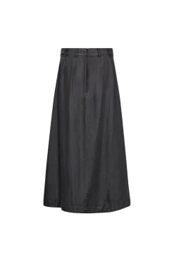 Co´Couture Anyacc Denim Pleat Skirt 34181< Nederdele