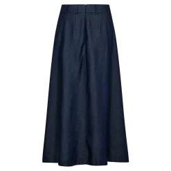 Co´Couture Anyacc Denim Pleat Skirt 34181< Nederdele