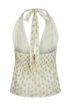 Neo Noir Ariet Fine Print Top 165346< Sæt 🛍️|T-Shirts & Toppe