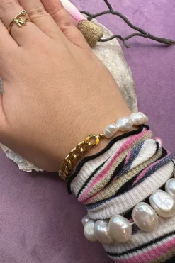 Armbånd Perle & Forgyldt*Mellow Moon