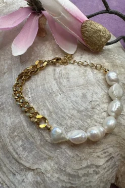 Armbånd Perle & Forgyldt*Mellow Moon