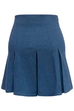 Liberte Asta-Plisse-Skirt 22211< Nederdele