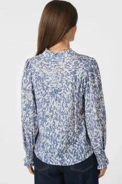 Astrida Fracture Blouse 166406*Neo Noir Clearance