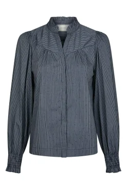 Astrida Stripe Stone Blouse 167292*Neo Noir Discount
