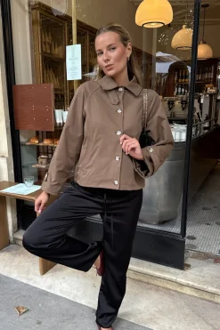 Avaic Short Trenchcoat A23824*BYIC Discount