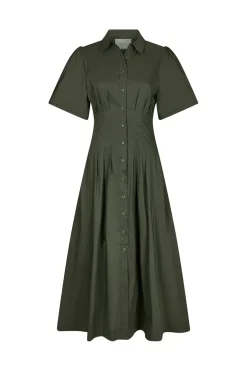 Neo Noir Baia Poplin Dress 165343< Kjoler