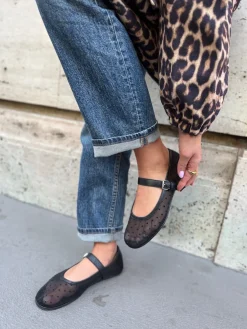 Copenhagen Shoes Ballerina Net Dots CS8601< Copenhagen Shoes|Ballerinaer