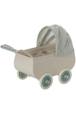 Maileg Barnevogn Med Baby Mus<Børn Bad, Leg & Interiør