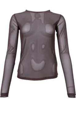 Black Colour Bcannie Mesh Blouse 3846< Bluser & Skjorter