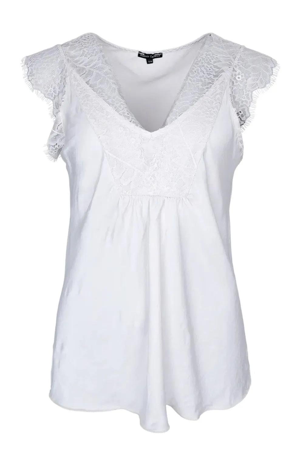 Black Colour Bcbilly Lace Top Vintage Dyed< T-Shirts & Toppe