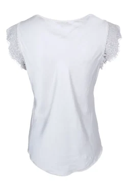 Black Colour Bcbilly Lace Top Vintage Dyed< T-Shirts & Toppe