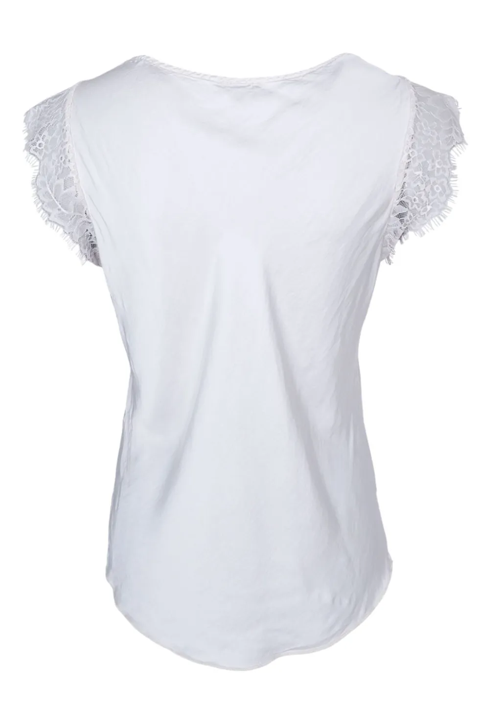 Black Colour Bcbilly Lace Top Vintage Dyed< T-Shirts & Toppe